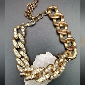 Iced bling hip hop link bracelet B237